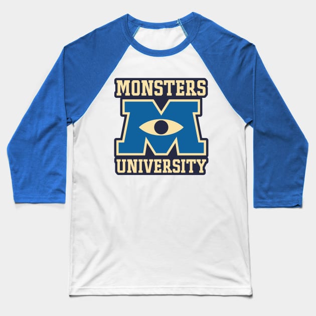 Monsters University Baseball T-Shirt by HennyGenius